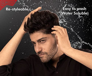 Urbangabru Hair Comb Aqua Wax - The Devil Edition - 260 ML & Rebel Hair Wax 85 GM - Men's Grooming Combo Kit